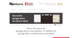 Desktop Screenshot of nordoors.com